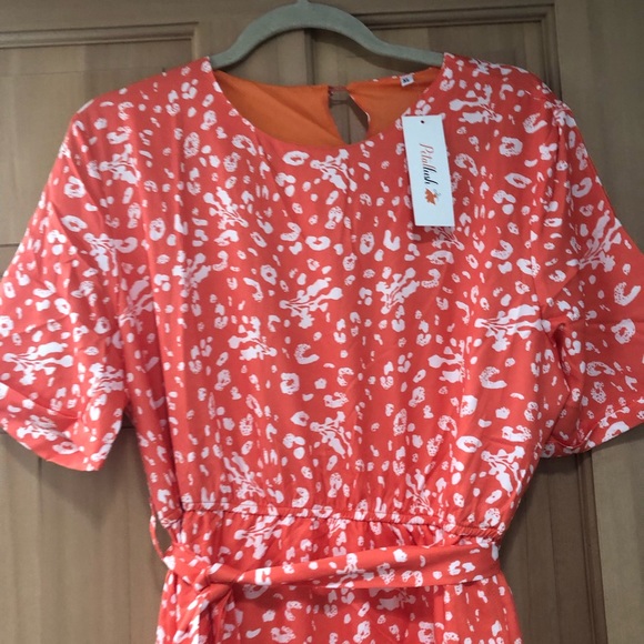 Floral maxi, slit - Picture 2 of 6